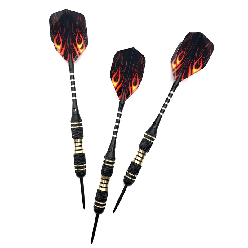 3 шт./лот высококачественные дротики со стальным наконечником с алюминиевым