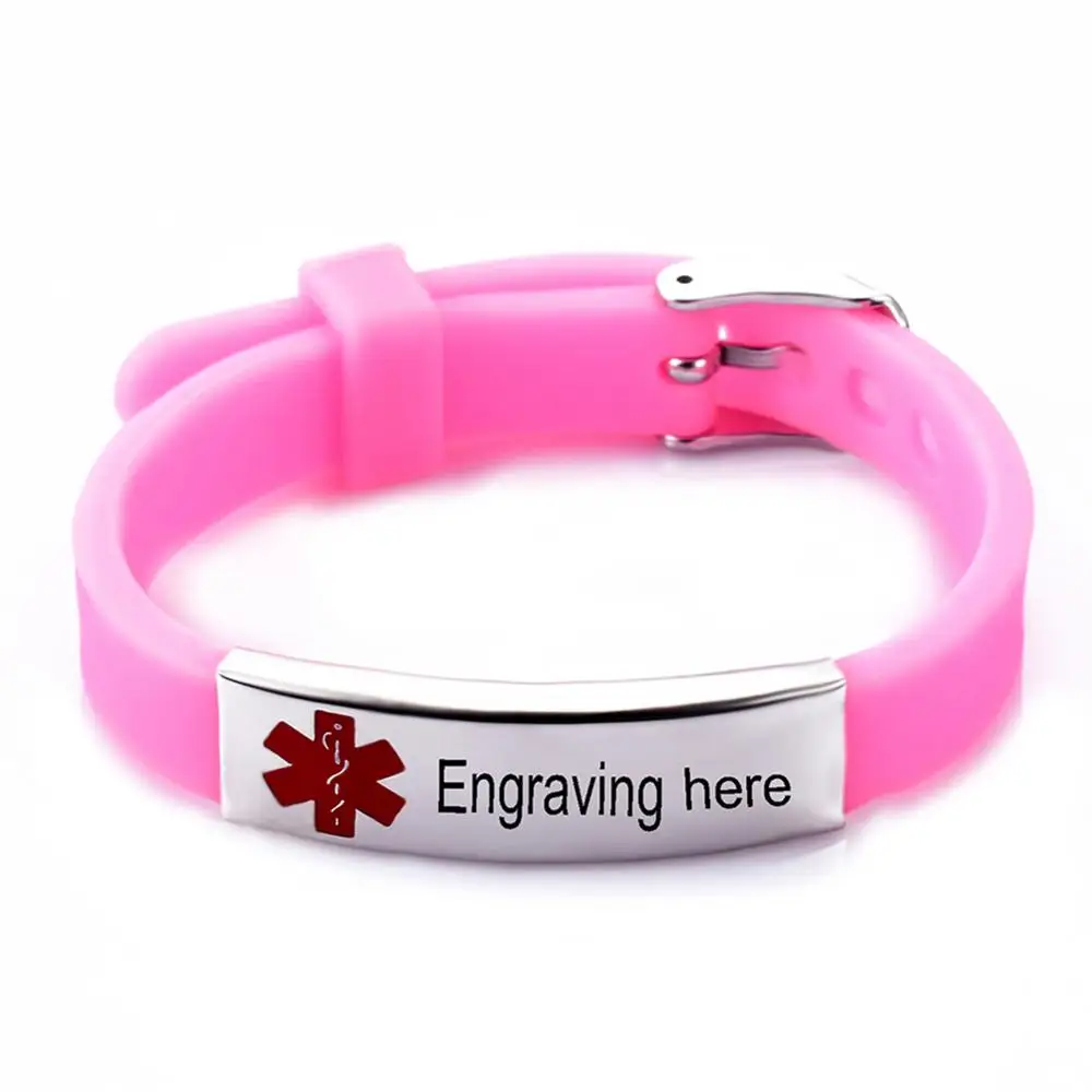 Прямая поставка силиконовые регулируемые спортивные браслеты с гравировкой на