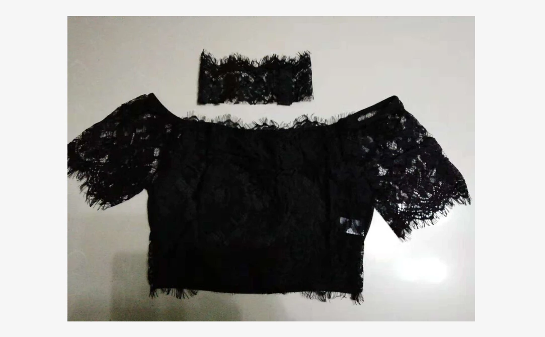 Популярные летние женские кружевные цветочные шикарные кроп топы с открытыми