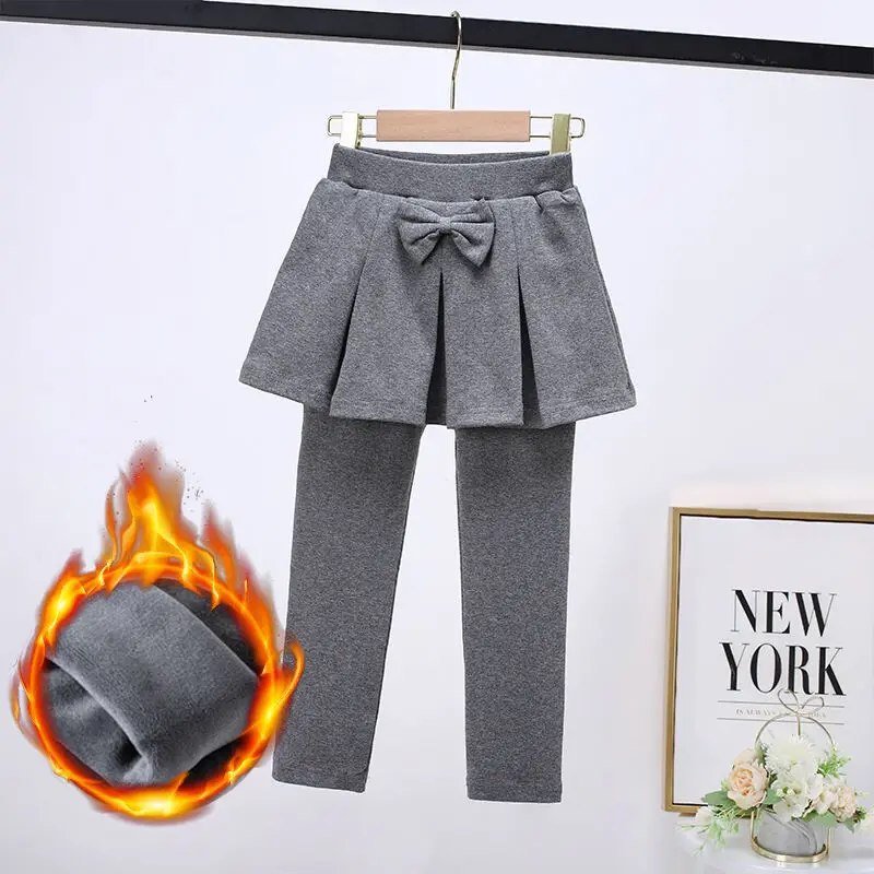 

2021 Autumn Winter Baby Girls Cotton Leggings Girls Skirt-pants Child Girl Pants Kids Leggings Cake Skirt Children Clothes D274