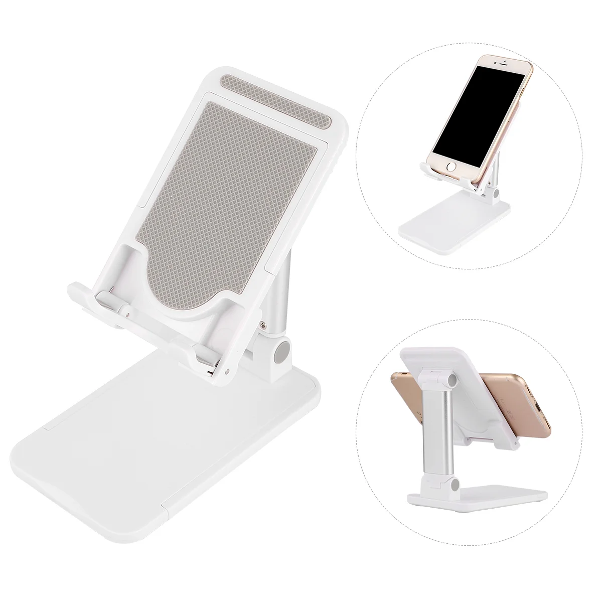 

1Pc Desk Stand Holder Adjustable Foldable Retractable Lazy Phone Bracket