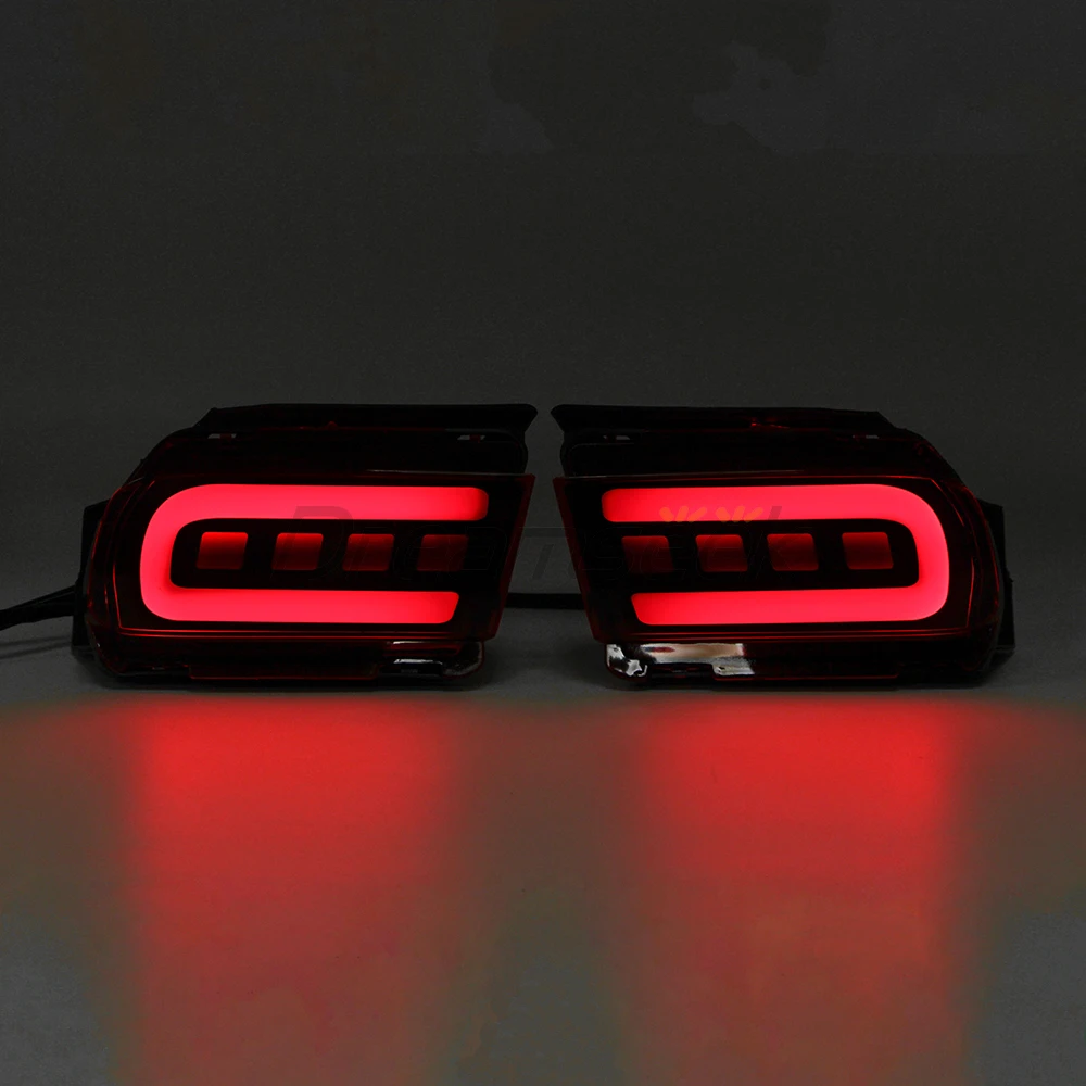 Красный светодиодный задний фсветильник на бампер для Toyota Land Cruiser Prado 2010 2021| |