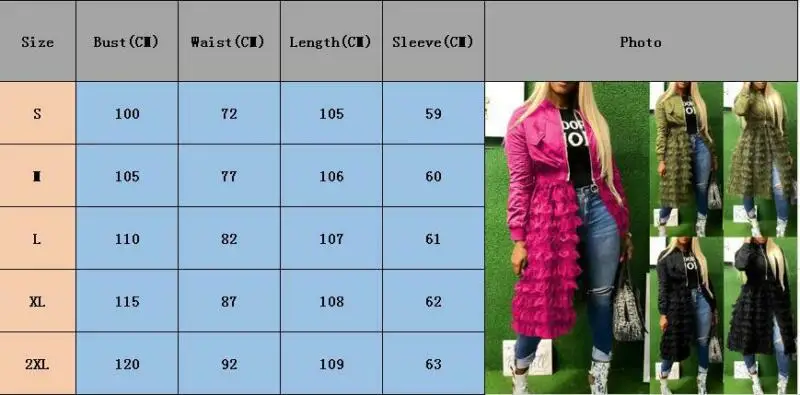 Женский армейский зеленый слой молнии гофрированная сетка отвесная Лоскутная