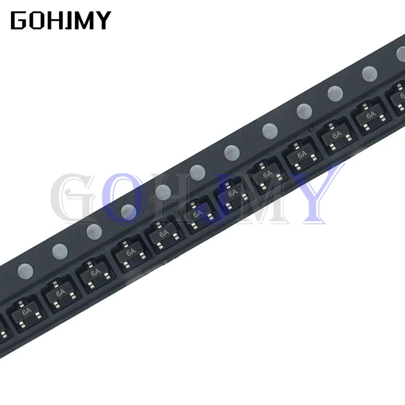 

100 шт BC817-16 6A SOT-23 BC817 SOT23 817-16 SMD оригинальный транзистор