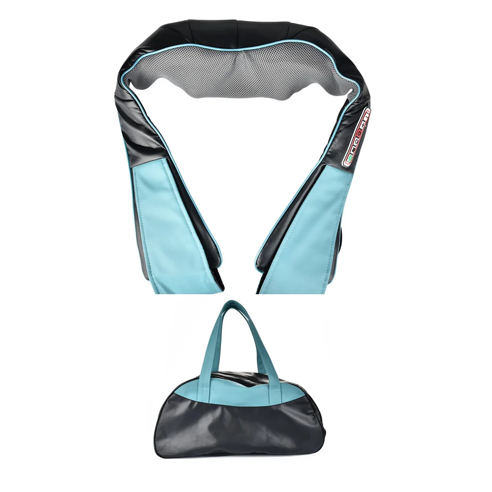 

U Shape Neck Massager Acupuncture Kneading Back Shoulder Infrared Heated Health Care Shiatsu Back for Car Home Body Relax