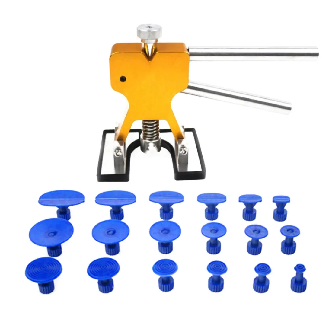 Кузова автомобиля вмятин Съемник Lifter инструмент для ремонта + 18 вкладки удаления