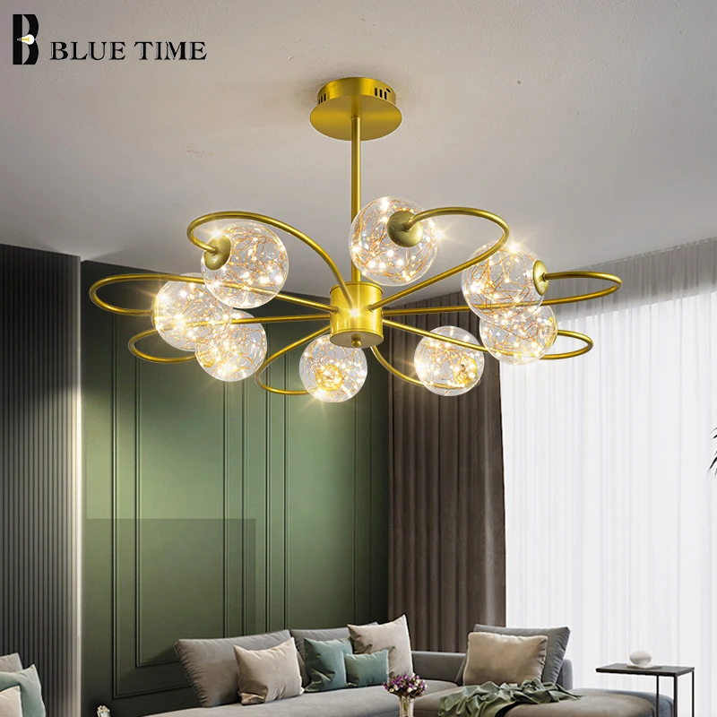 

Современная светодиодная люстра, комнатный светильник для кухни, столовой, спальни, современные светильники