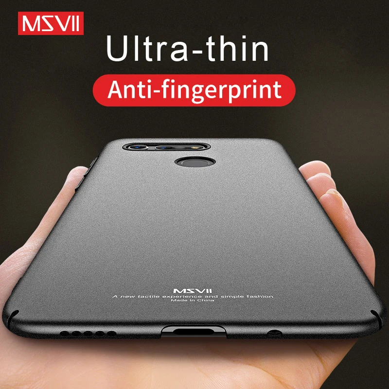 Чехол Msvii для Huawei Honor V20 Матовый Жесткий чехол-накладка View 20 ультратонкие