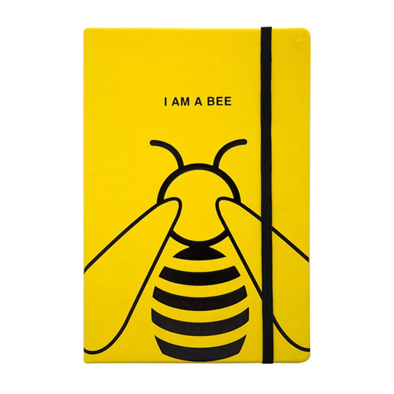 

Journal Portable A5 Bee Notebook Diary Planner Hand Notepad Kawaii Meeting Organizer School Supplies Stationery Gifts