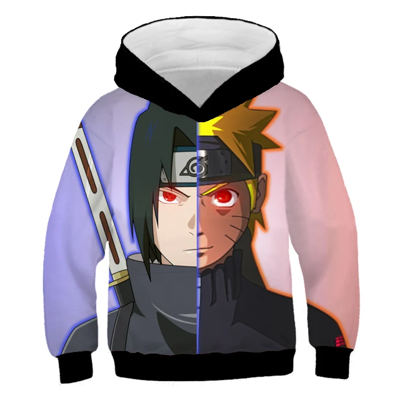 

Nαruto Children's Clothing 3D Anime Kakashi Orochimaru Baby Sweatshirts Top for Autumn Sasuke Pain Boy Gaara Long Sleeve Hoodies