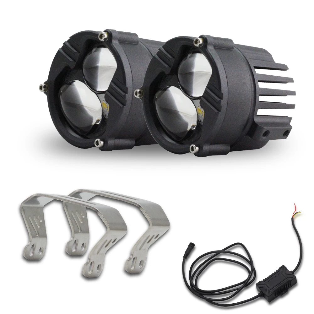 

1 комплект противотуманных фар для Toyota Camry/Corolla/Highlander/Yaris/Auris/RAV4/Peugeot Bi LED PTF проектор автомобильные аксессуары для тюнинга