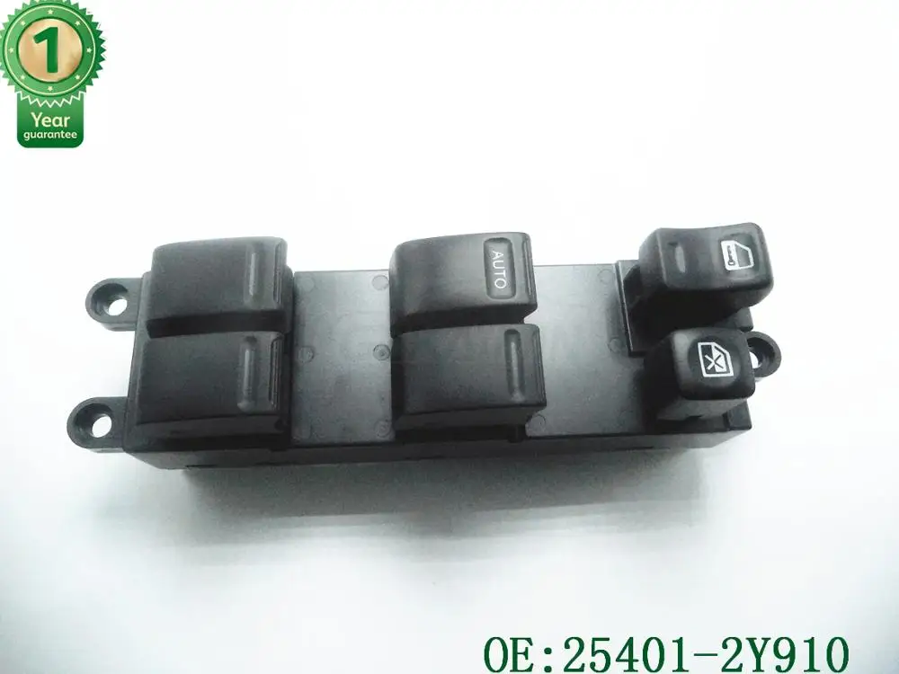 Новый OEM 25401 2Y910 передний левый переключатель управления окном питания для 00 02 Nissan