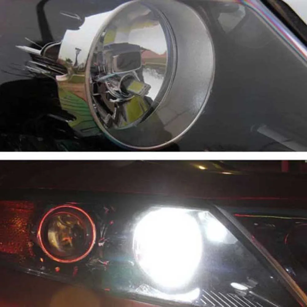 Автомобиль 4 шт. COB 6W LED W5W 194 168 светодиодный Canbus Error Free клиновидные боковые