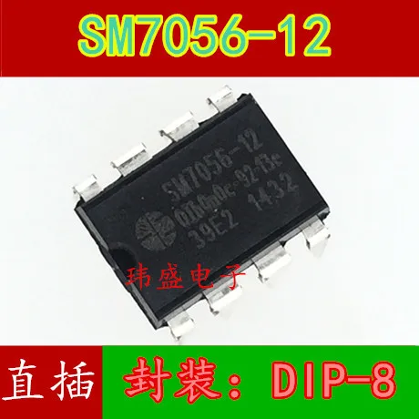

Бесплатная доставка 10 шт./лот SM7056-12 DIP-8 SM7056