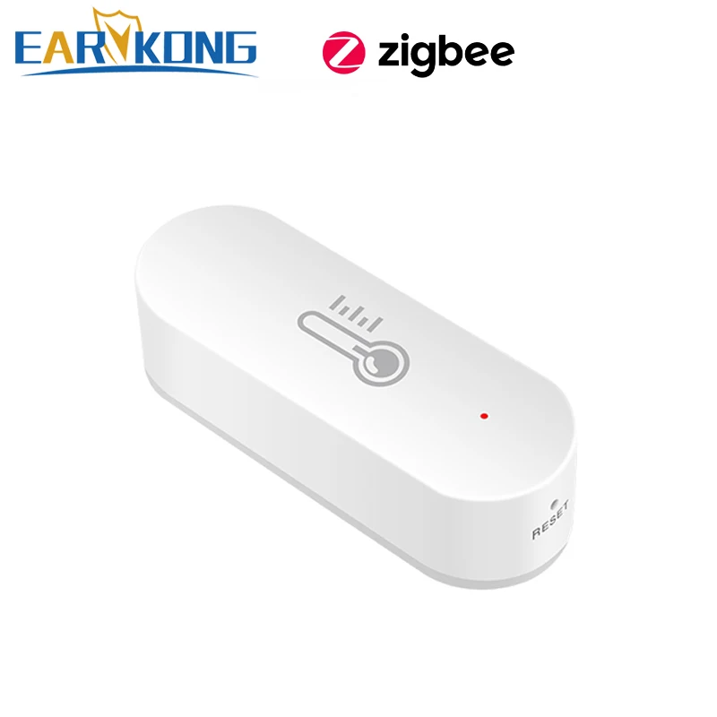 Датчик температуры и влажности Tuya Zigbee умный детектор умного дома с поддержкой Alexa