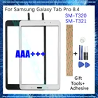 Новый сенсорный экран T320 для Samsung Galaxy Tab Pro 8,4, T321, внешний дигитайзер с ЖК-дисплеем, переднее стекло, дисплей, сенсорная панель, замена