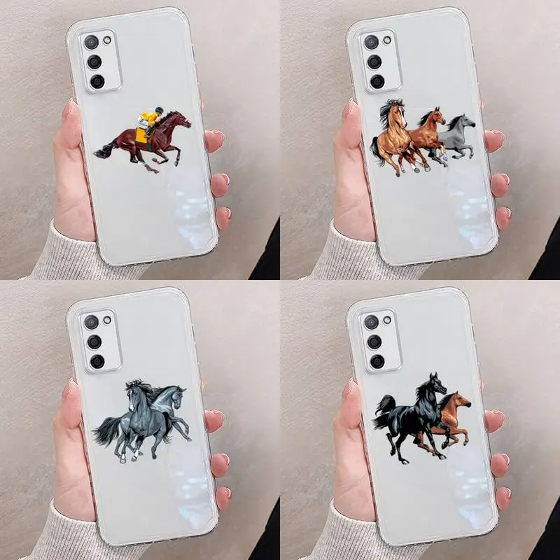 

Frederik The Great beauty horse Phone Case Transparent For oppo RENO A 1 2 3 4 5 7 8 Z 2Z SE ACE PRO moible bag