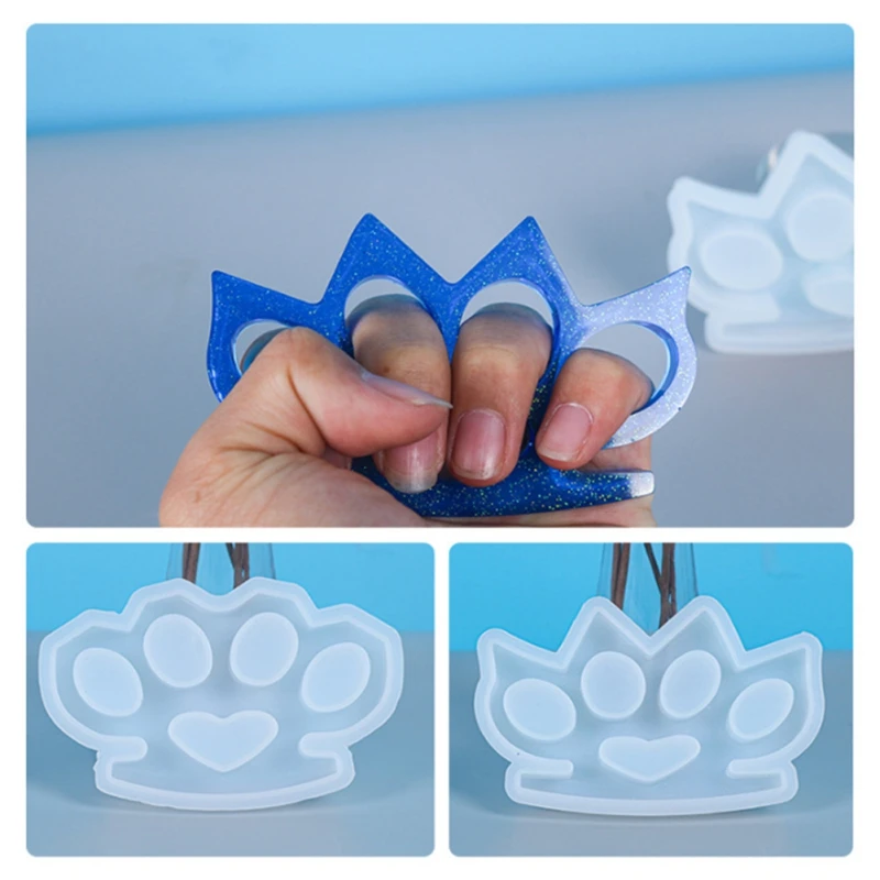 

Epoxy Resin Casting Molds Finger Tiger Shape Silicone Mold Suitable For Diy Crafts And Jewelry Making New Arrival 2021