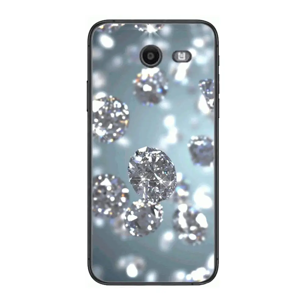 

Shiny Diamond Girl's style Phone Case Hull For Samsung Galaxy J 4 3 5 6 7 8 EU 2018 Plus 2017 Black Shell Art Cell Cover TPU