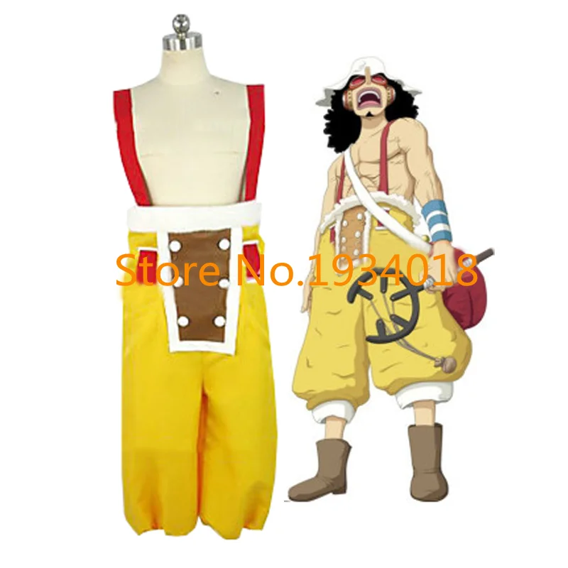 

Anime One-Piece Cosplay Usopp Uniform Halloween Party Costume Full set