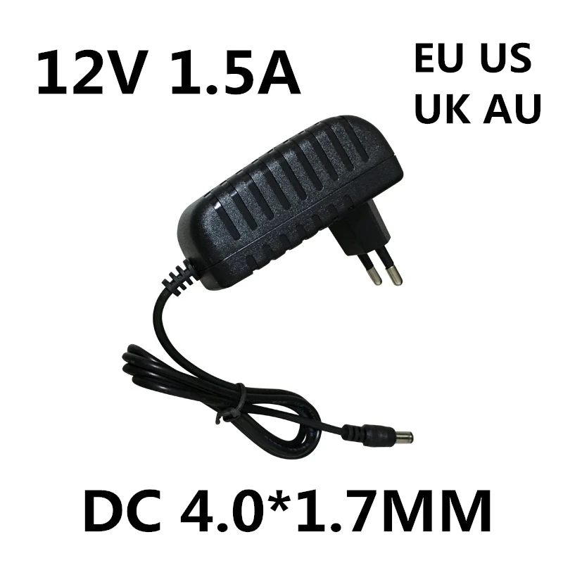 Адаптер питания DC 12 V 1.5A 1500MA AC 100-240V конвертер зарядное устройство источник питания 12 V вольт для xiaomi Yee светильник RGB светодиодный 2M умный светильник