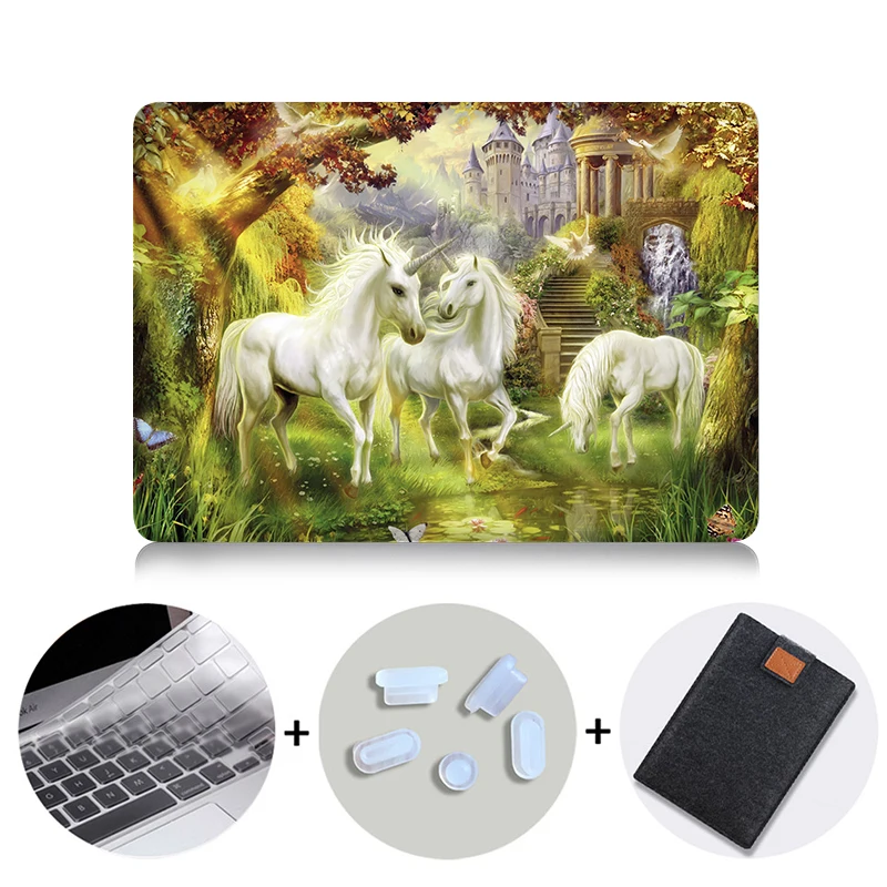 MB07 Чехол MTT Funda для Macbook Air Pro retina 11 12 13 15 дюймов с сенсорной панелью, сумка для ноутбука, чехол для mac book Pro 13,3 15,4'' - Цвет: MB07
