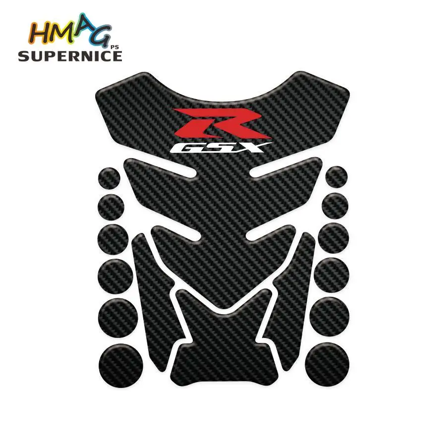 

3D Motorcycle Fuel Tank Pad Stickers 3M Racing Tank Protector Decals For SUZUKI GSXR GSX SV GSF Bandit DL VL SFV 400 600 650 750