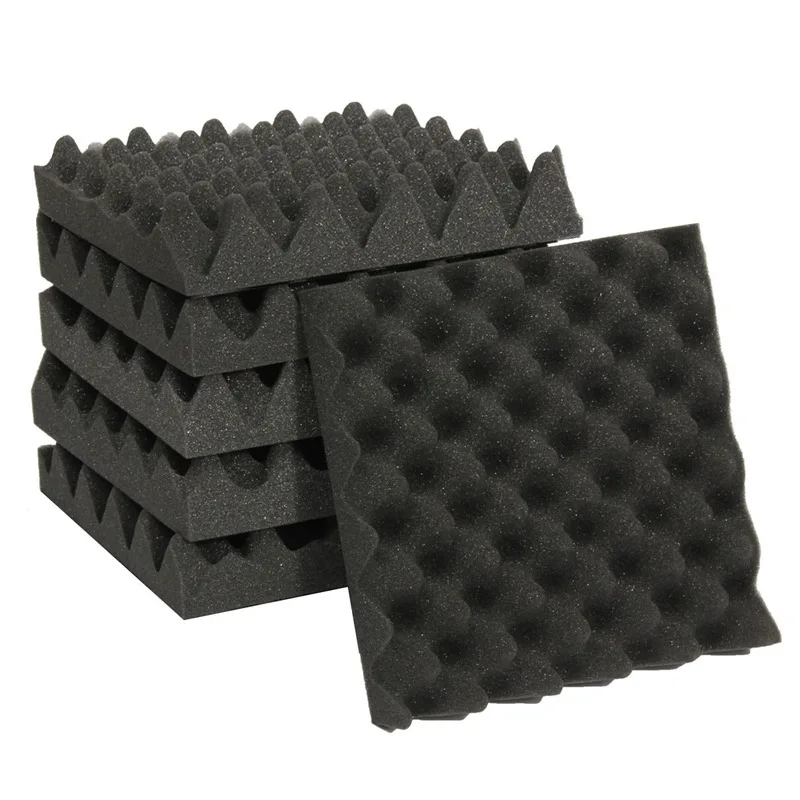Качество 25x25x5 см звукоизоляция пена для яиц студия акустическая обработка