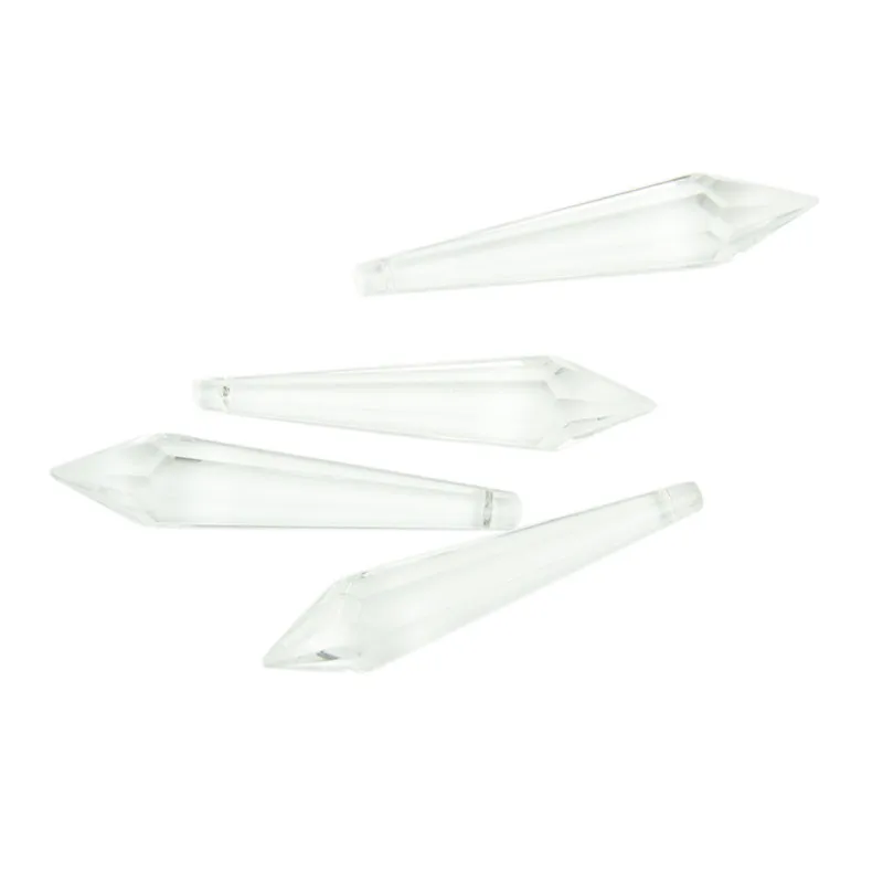 Женская подвеска с одним лицом прозрачная Хрустальная люстра зеркальная призма