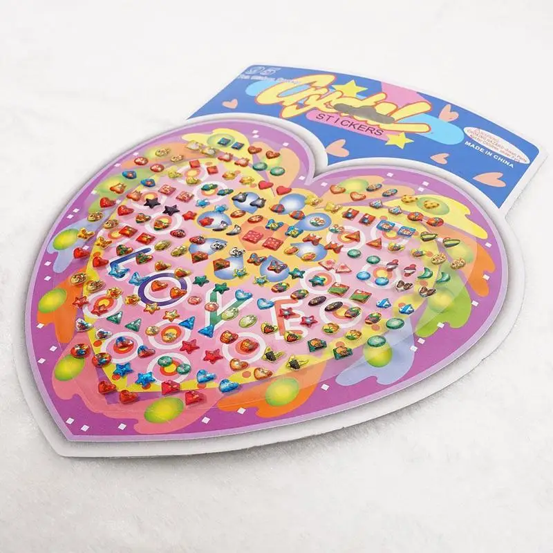 3D Детские Мультяшные наклейки для детского сада Подсолнух книга вознаграждение
