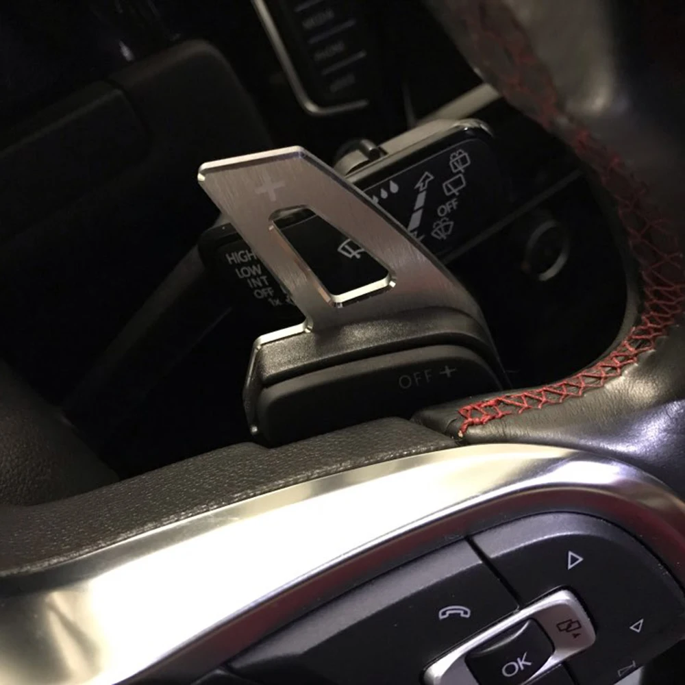 Автомобильный руль DSG удлинитель лопастей shifters наклейки для Фольксваген гольф GTI