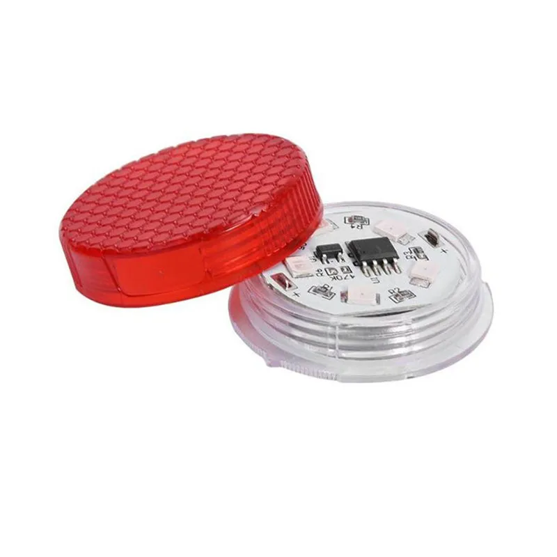 2 шт. 5 светодиодов автомобиля открывания двери Предупреждение лампы вспышки