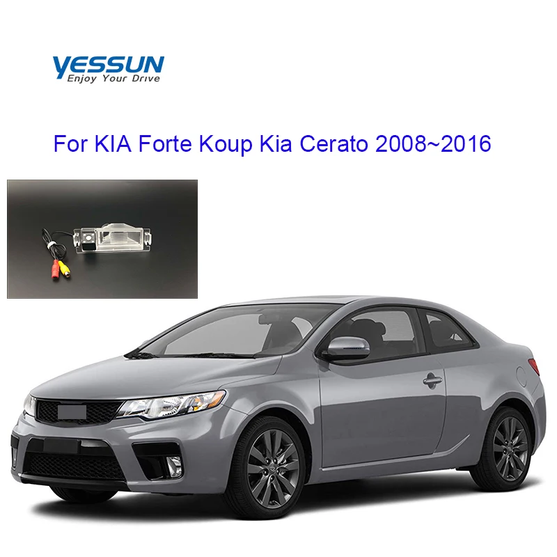 

Yessun Rear View Camera For KIA Forte 2010 Koup Kia Cerato 2008 2009 2010 2011 2012~2016 License plate camera/rear camera