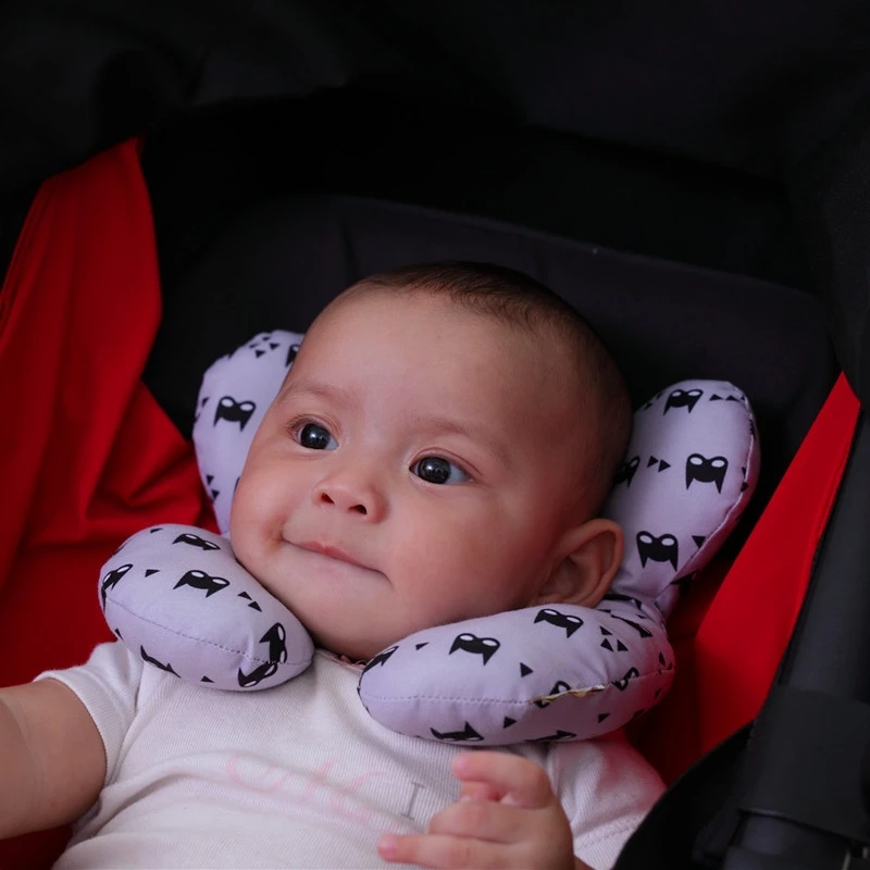 

Baby Pillow Kids U Shape Pillow Newborn Protective Travel Car Pillows Cotton Neck Support Protection Cushion Head Protection