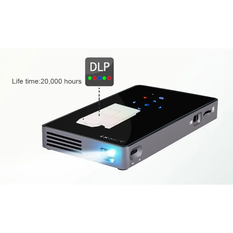 Портативный HD проектор домашний кинотеатр Bluetooth Led проекция | Электроника