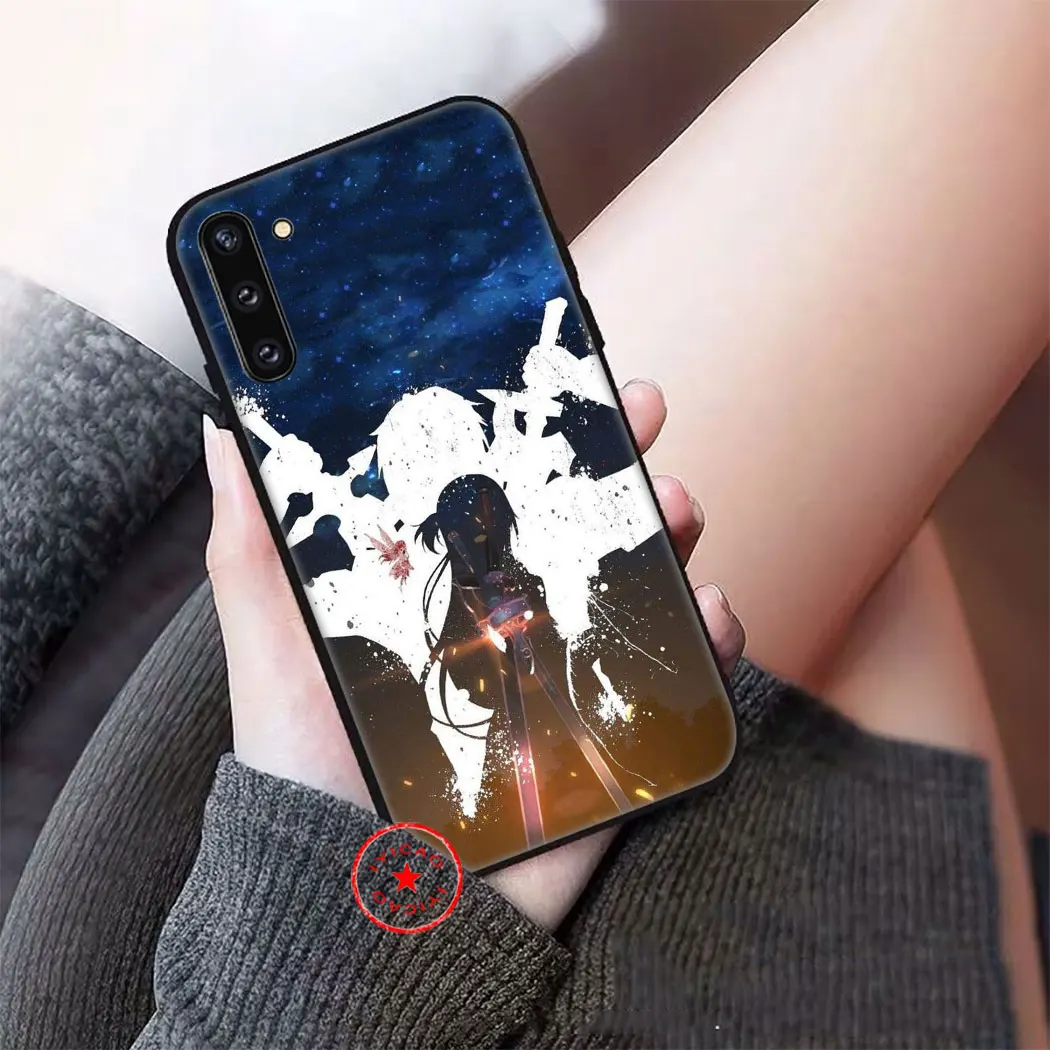 IYICAO обувь для вечеринки в Стиле косплей Sword Art Online силиконовый мягкий чехол samsung A10