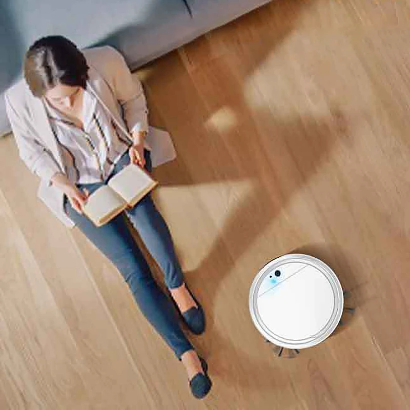 Automatic Sweeping Robot Mini Home Portable Intelligent Vacuum Cleaner UV Lamp Function 4 in 1 | Бытовая техника