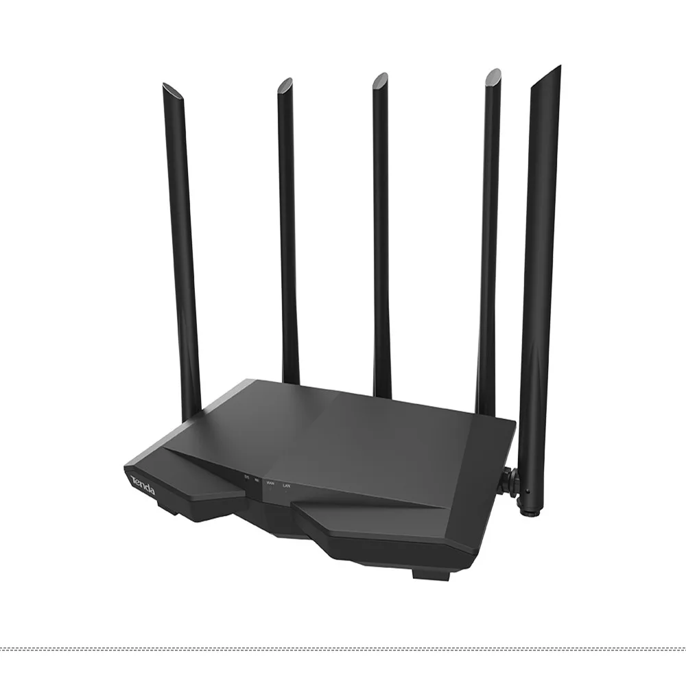 Tenda AC7 Беспроводной Wi Fi роутер 2 4G/5 0 GHz умный двухдиапазонный AC1200 5 антенн