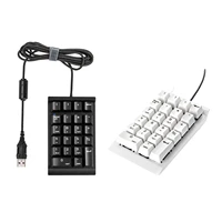 wired numeric keypad mechanical usb for financial accounting 22 key numpad laptop pc desktop computer keyboard extensions slim