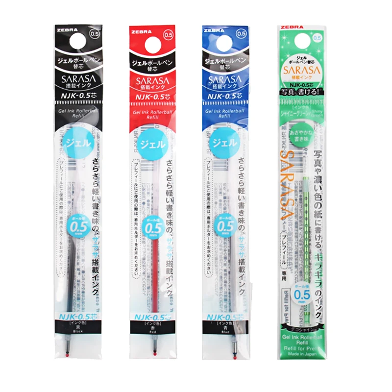 

1PCS Japan ZEBRA/NJK-0.5 Refill| J4SA11 Water Pen Complementary Refill|Zebra Empty Pen Refill