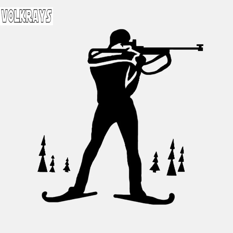 Volkrays креативные автомобильные стикеры биатлон для пересеченной местности