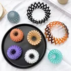 Женская новая булочка Maruko, повязка на голову, инструмент для девочек, модные аксессуары для волос, милые карамельные цвета, пластик, форма птичьего гнезда, эластичные когти для волос