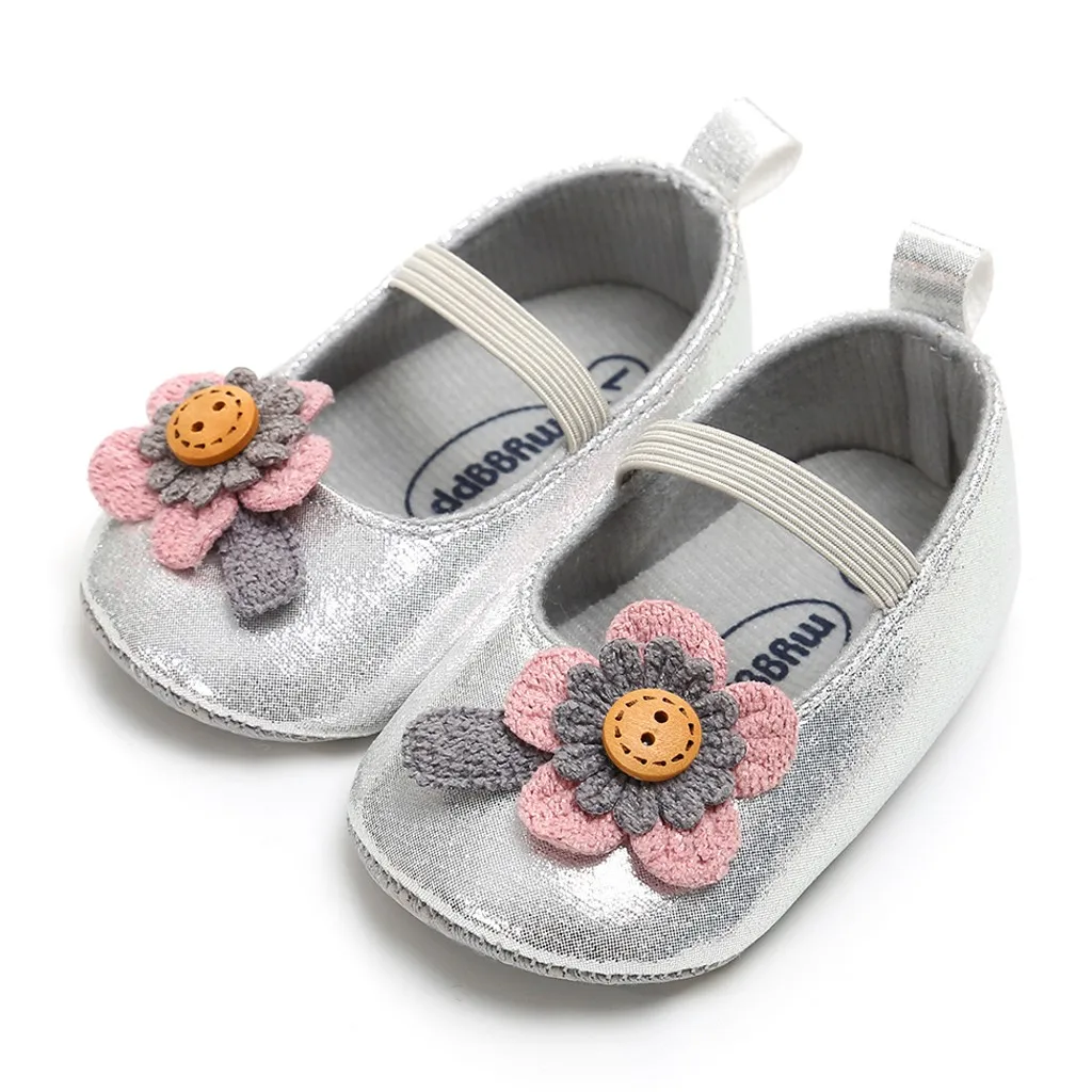First Walkers Baby Shoes Girls Flower Bling Cuty Pricess Fashion Toddler Kid Schoenen Scarpe Neonata |