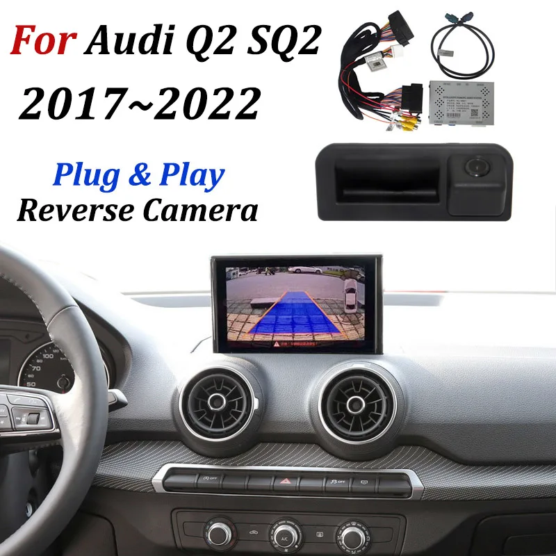 Комплект для передней и задней камеры Audi Q2 SQ2 2017-2022 OEM дисплей экран интерфейс
