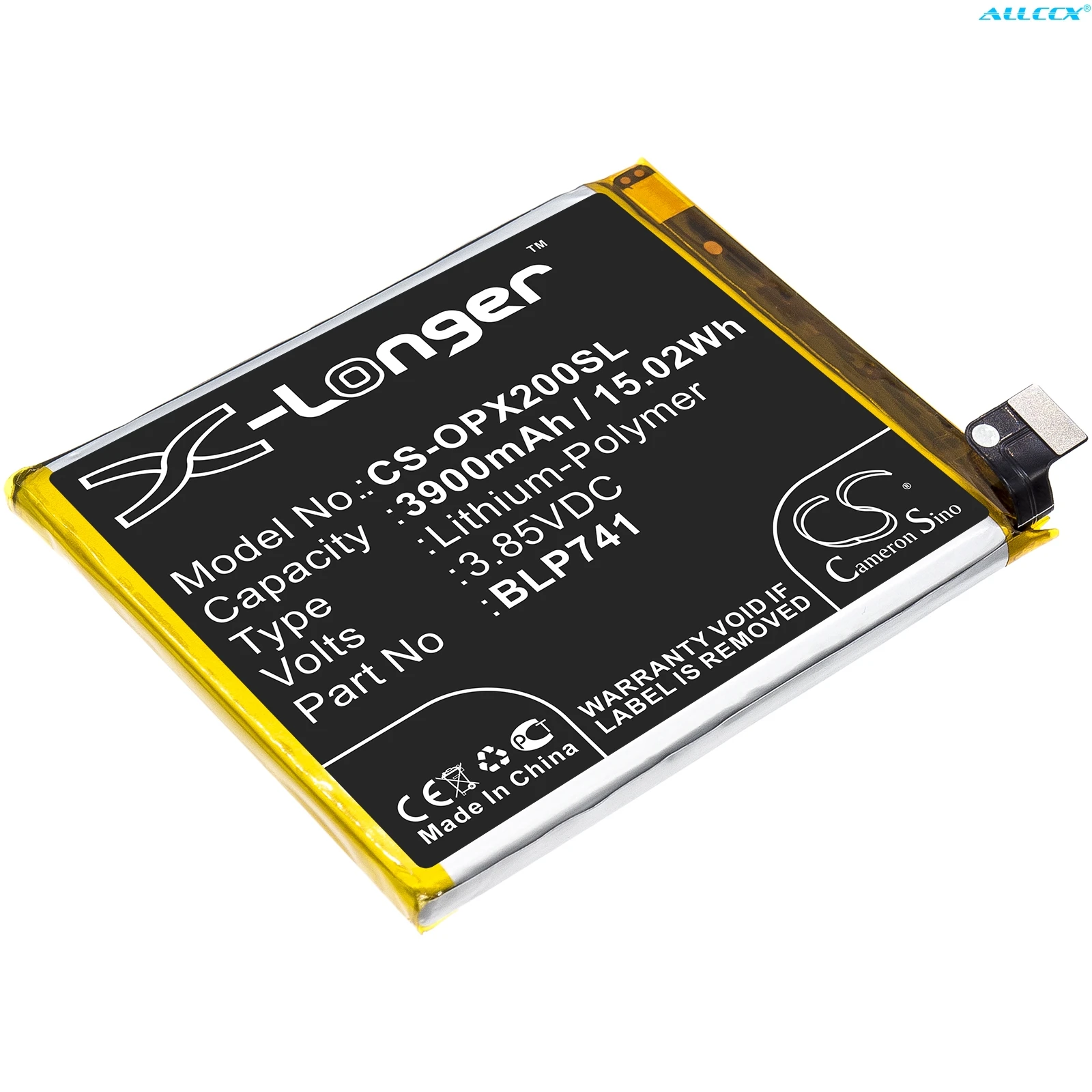 cameron sino 3900mah mobile smartphone battery blp741 for oppo realme x2 free global shipping