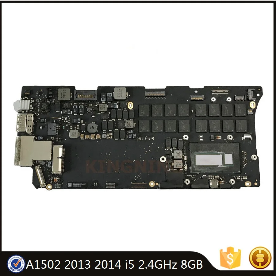 Оригинальная материнская плата для MacBook Pro Retina 13 3 &quotA1502 2013 2014 года i5 2 4 ГГц 8 Гб 661-8145