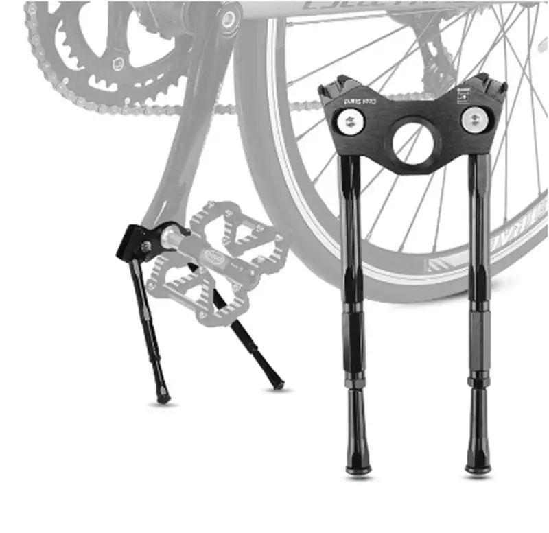 Горная дорога велосипед Kickstand Kick Stand сплав двойные ножки велосипедная стойка для