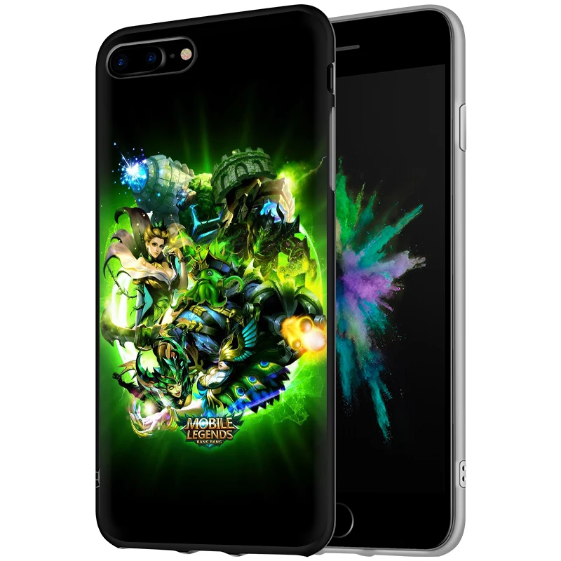 Силиконовый чехол для телефона EWAU Mobile Legends iphone 5 5s SE 2020 6 6s 7 8 plus X XR XS 11 12 Pro Max Mini |