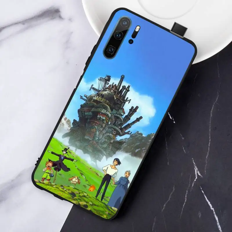

Howl's Howls Moving Castle anime Phone Case For Huawei honor Mate P 10 20 30 40 Pro 10i 9 10 20 8 x Lite