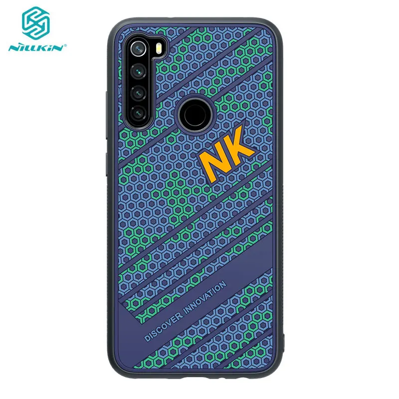 Redmi Note 8 Чехол Nillkin силиконовый гладкий ударопрочный PC задняя крышка для Xiaomi Note8